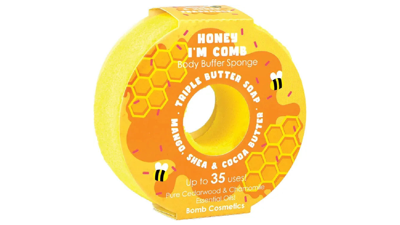 Bomb Cosmetics Honey Im Comb Body Buffer 