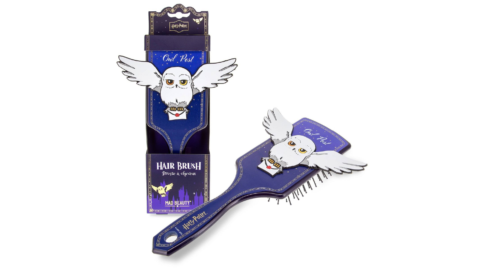 Mad Beauty Harry Potter Hogwarts Crest Paddle Hair Brush