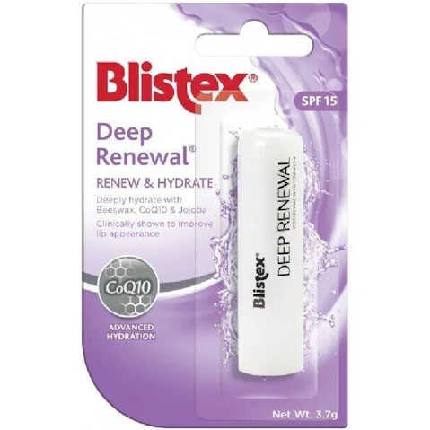 Blistex Deep Renewal SPF 15 Anti Ageing Lip Balm - 3.7g