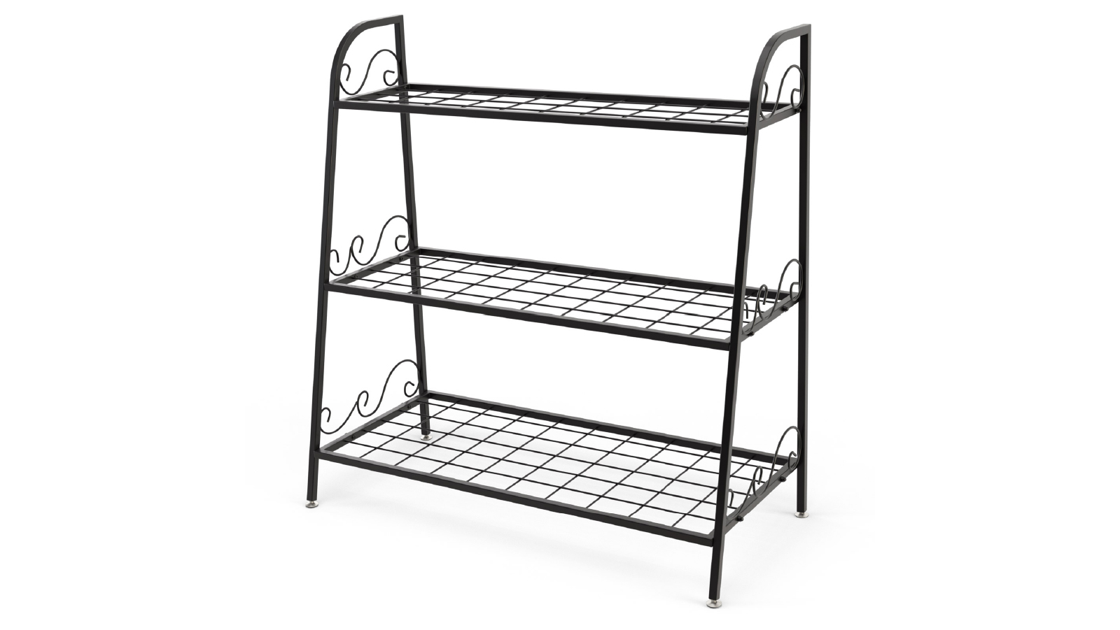 Costway 3 Tier Metal Corner Plant Stand