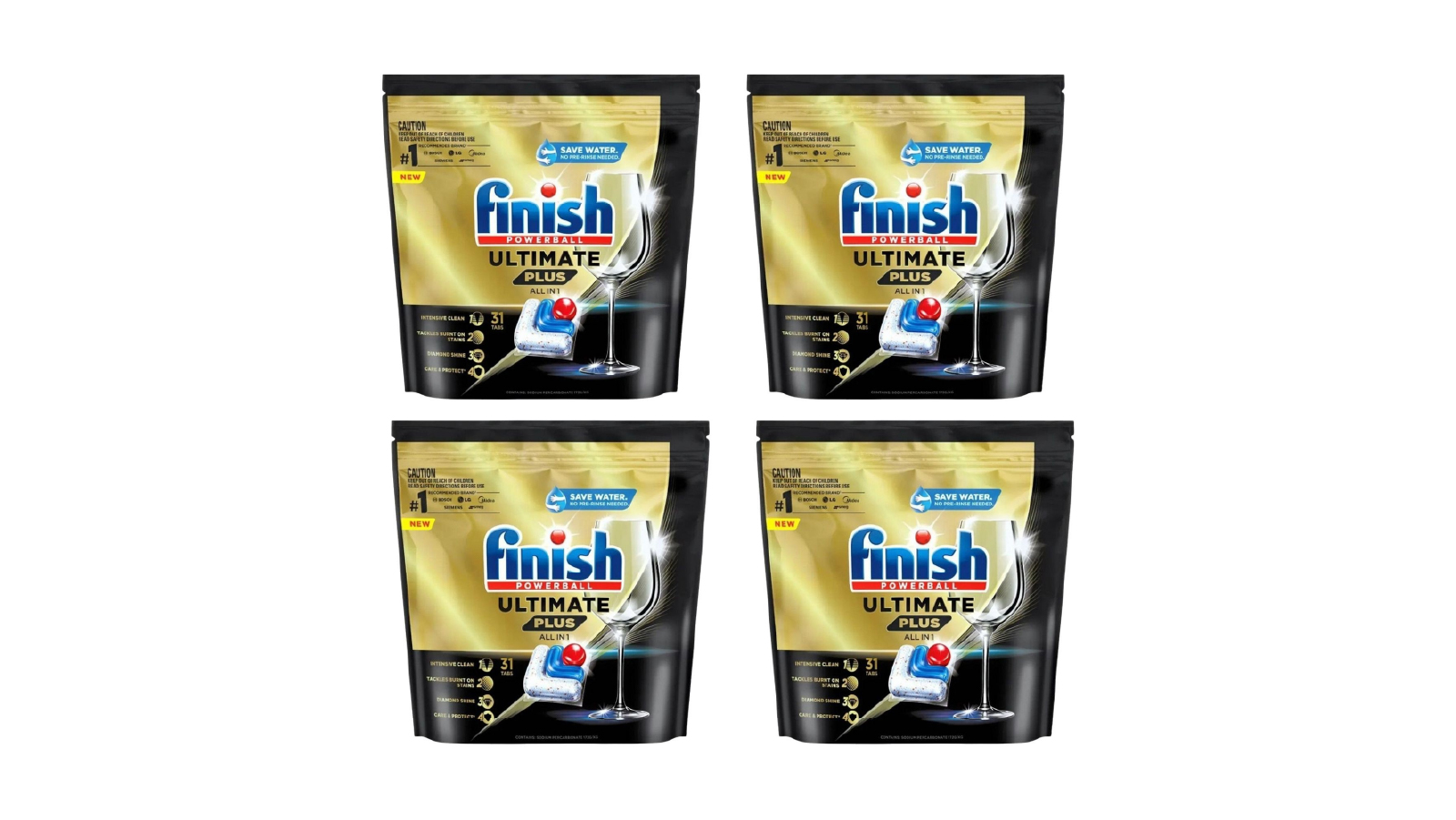Finish Ultimate Plus x 124 Dishwasher Tablets