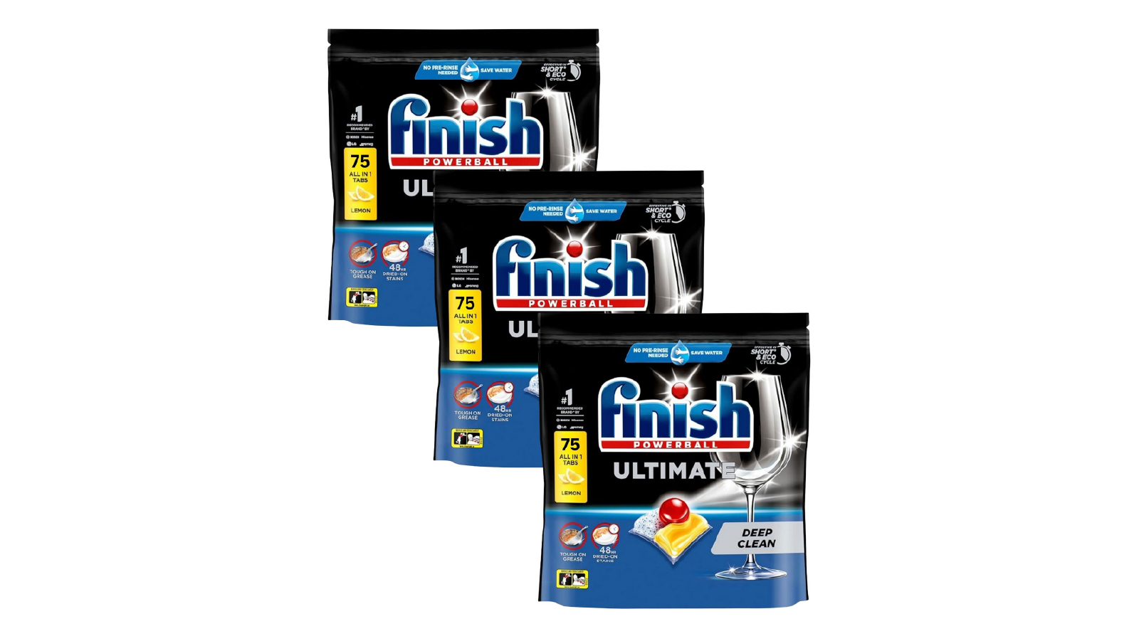 Finish Ultimate x 225 Lemon Dishwasher Tablets