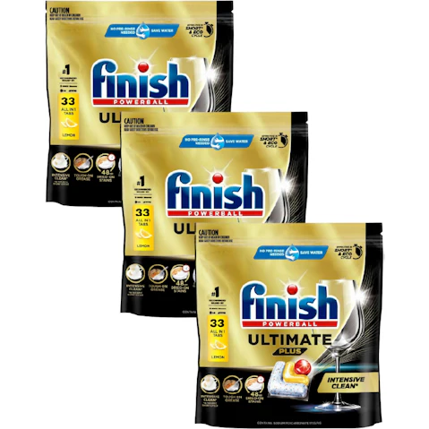 Finish Ultimate Plus x 99 Lemon Dishwasher Tablets