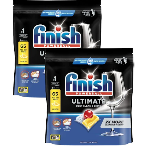 Finish Ultimate Lemon x 130 Dishwasher Tablets
