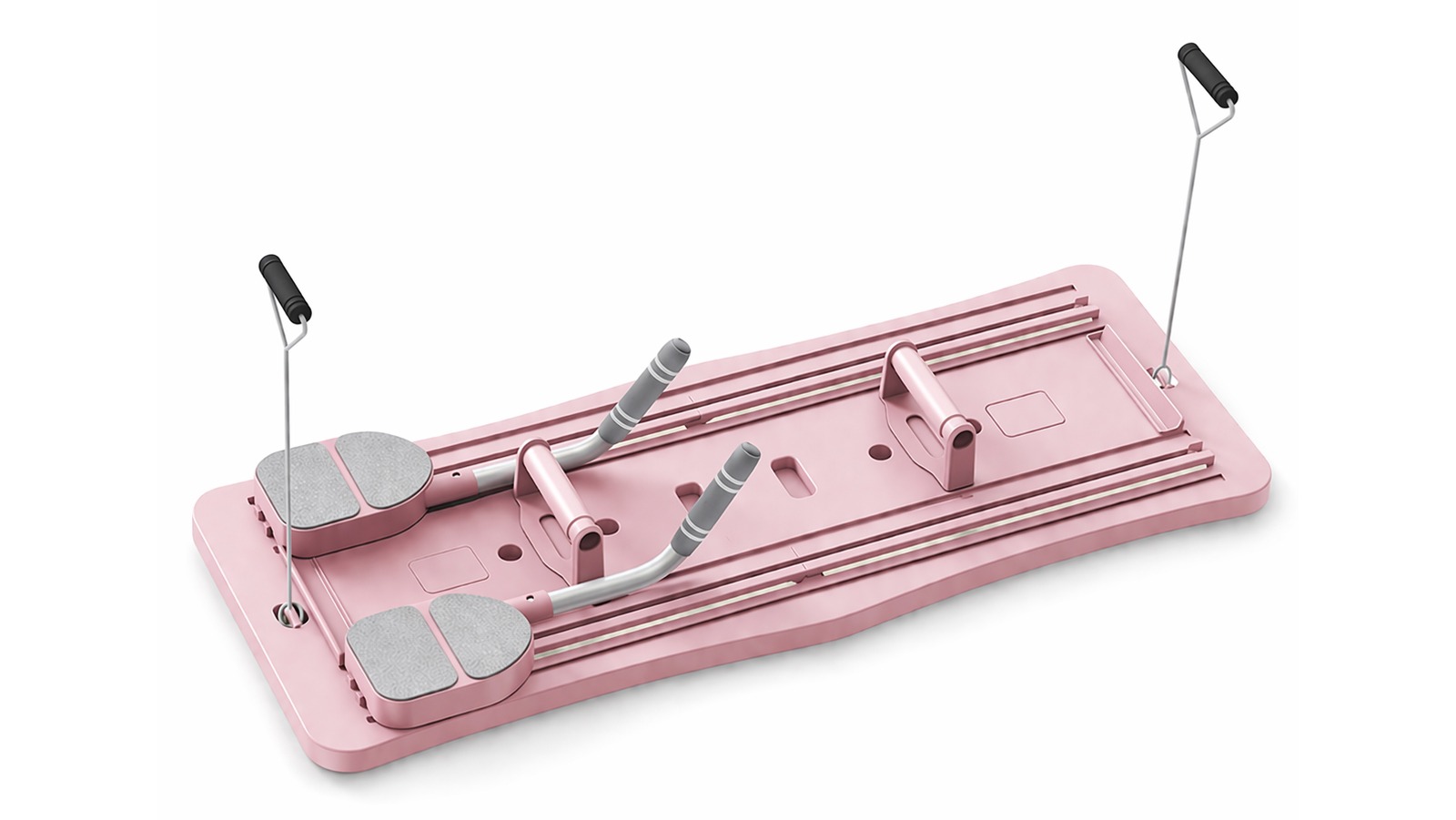 Fitness Master Foldable AB Slider Pilates Board - Pink