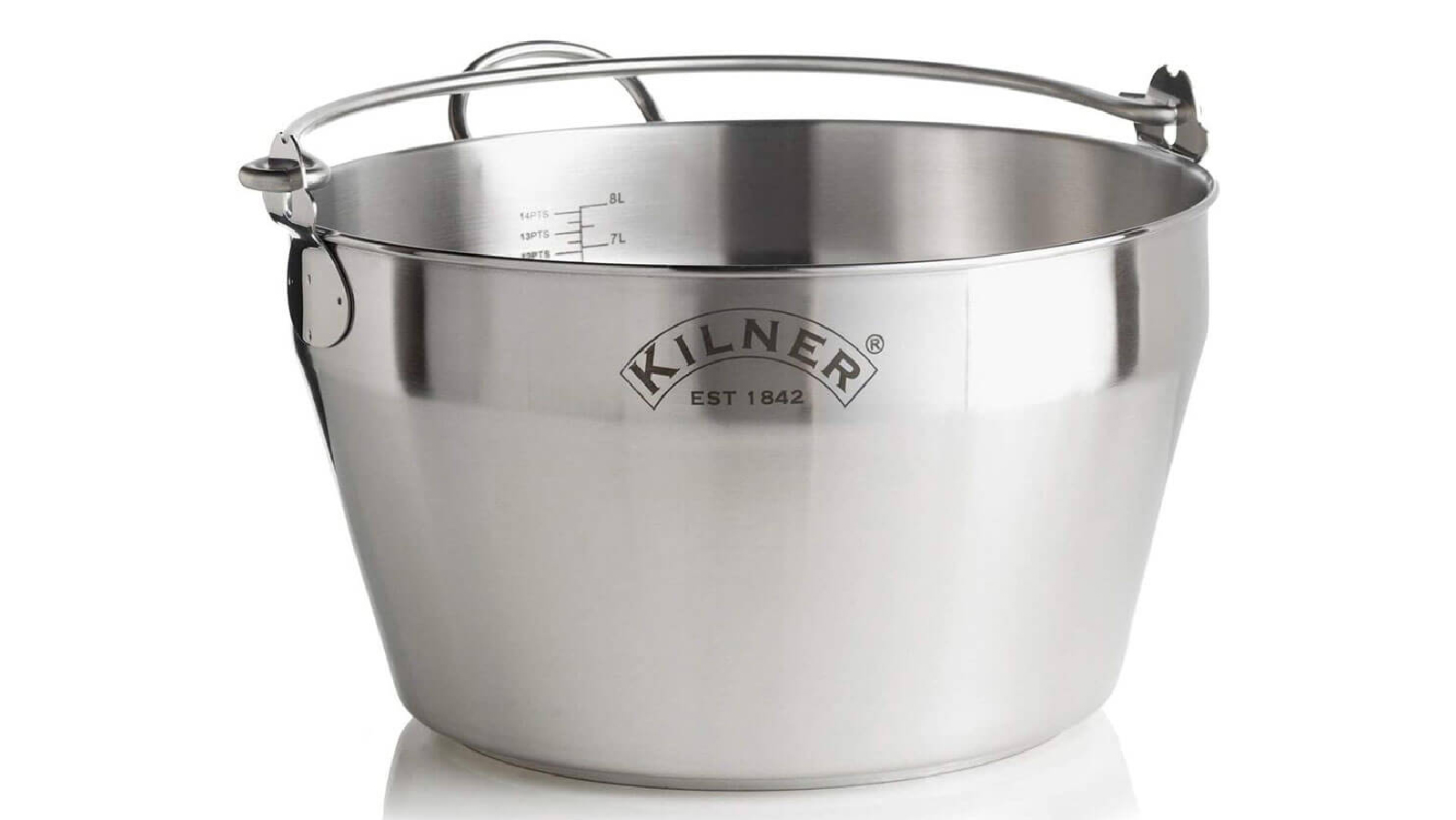 Latestbuy Kilner Stainless Steel Jam Pan - Silver