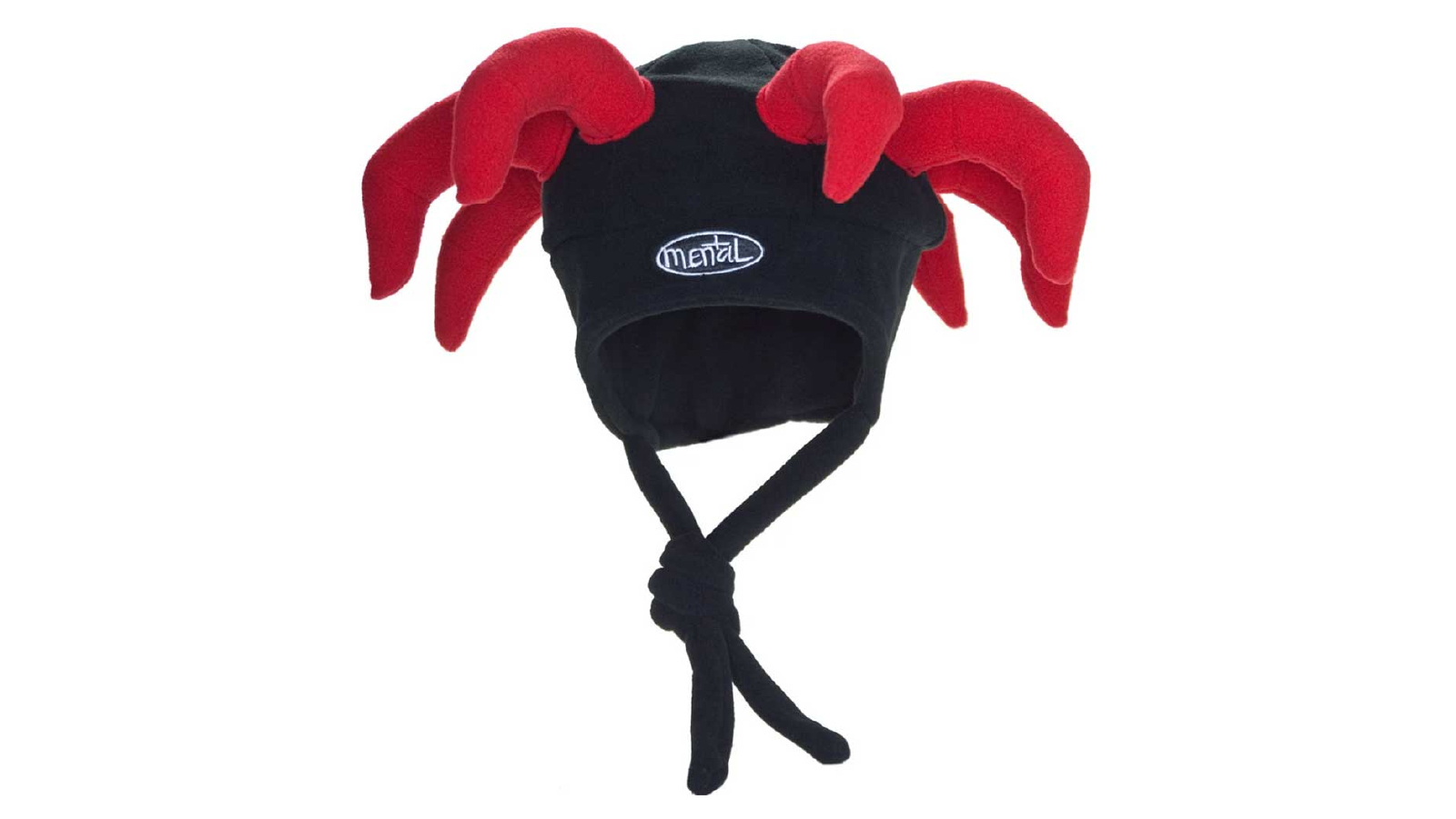 Mental Headgear Youth Size Itsy Bitsy Spider Fleece Ski Hat by Mental Headgear - Red