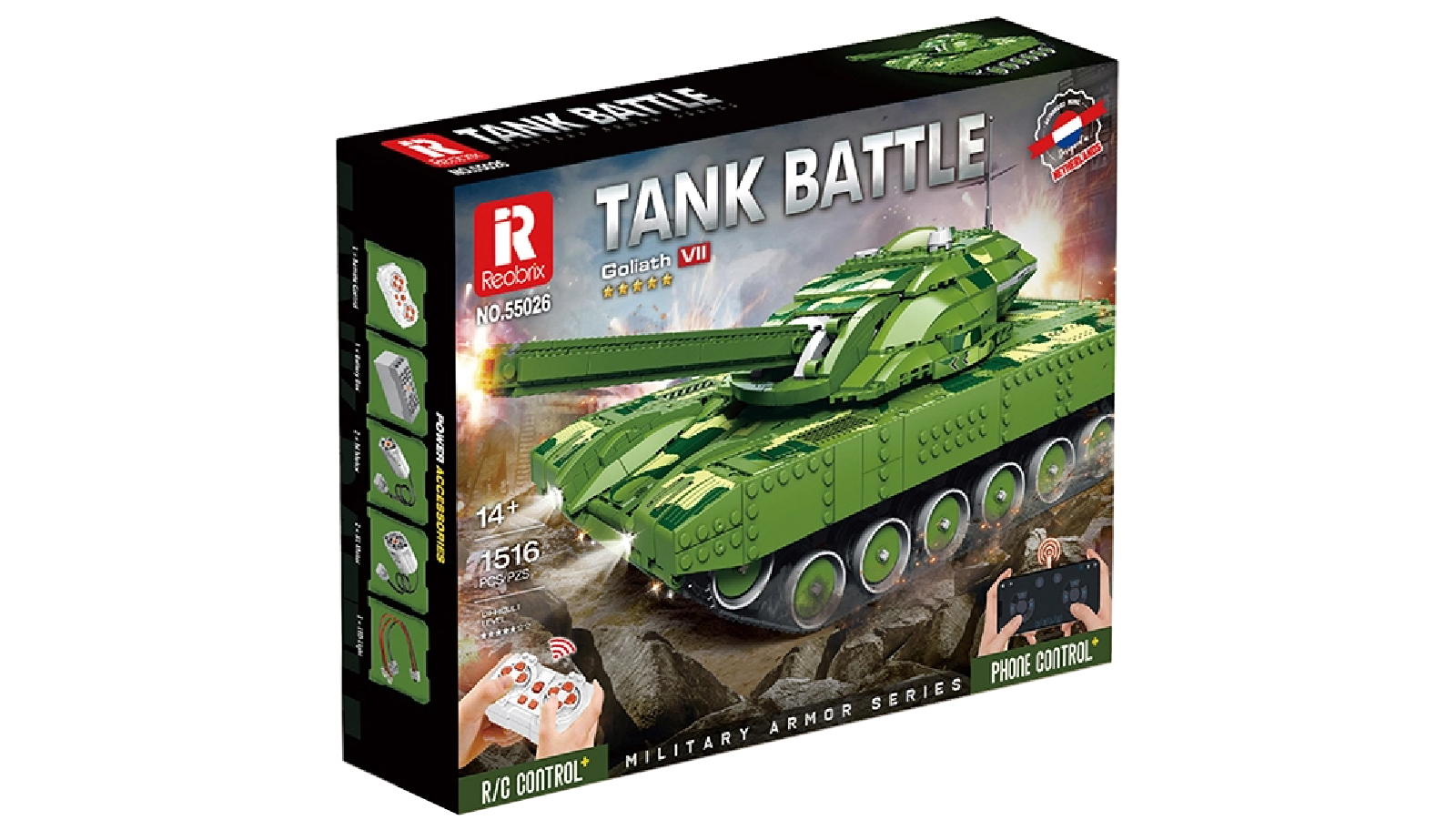 Reobrix Remote Control Version Goliath VII 