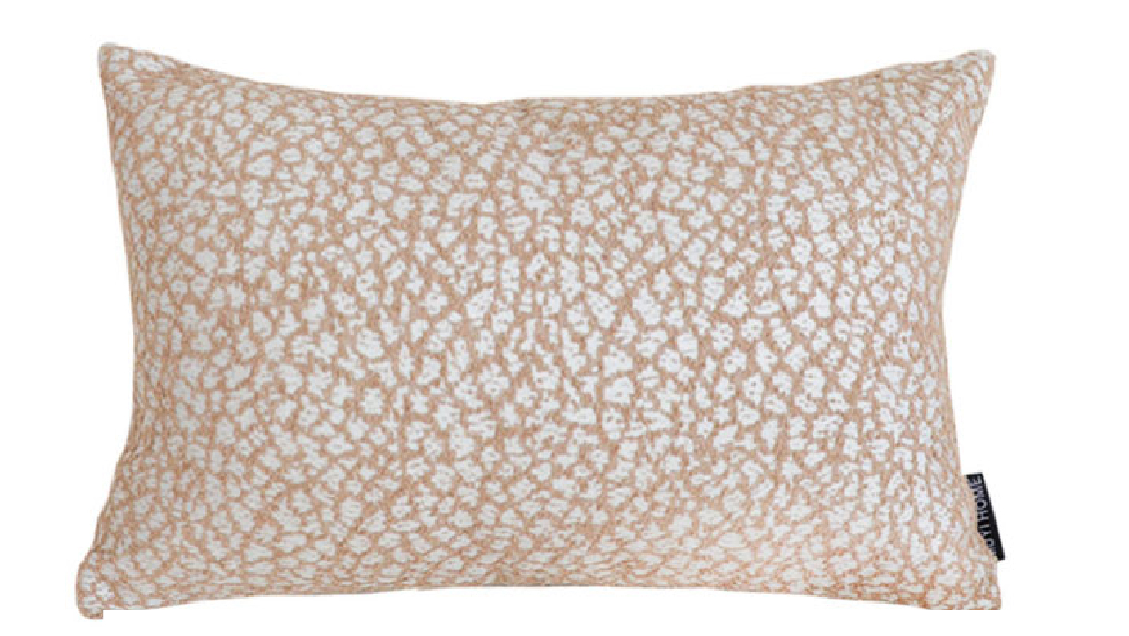 Soga 35cm Rectangle Neutral Beige Speckled Pattern Contemporary Throw Pillow
