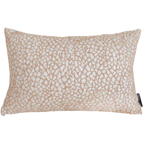 Soga 35cm Rectangle Neutral Beige Speckled Pattern Contemporary Throw Pillow
