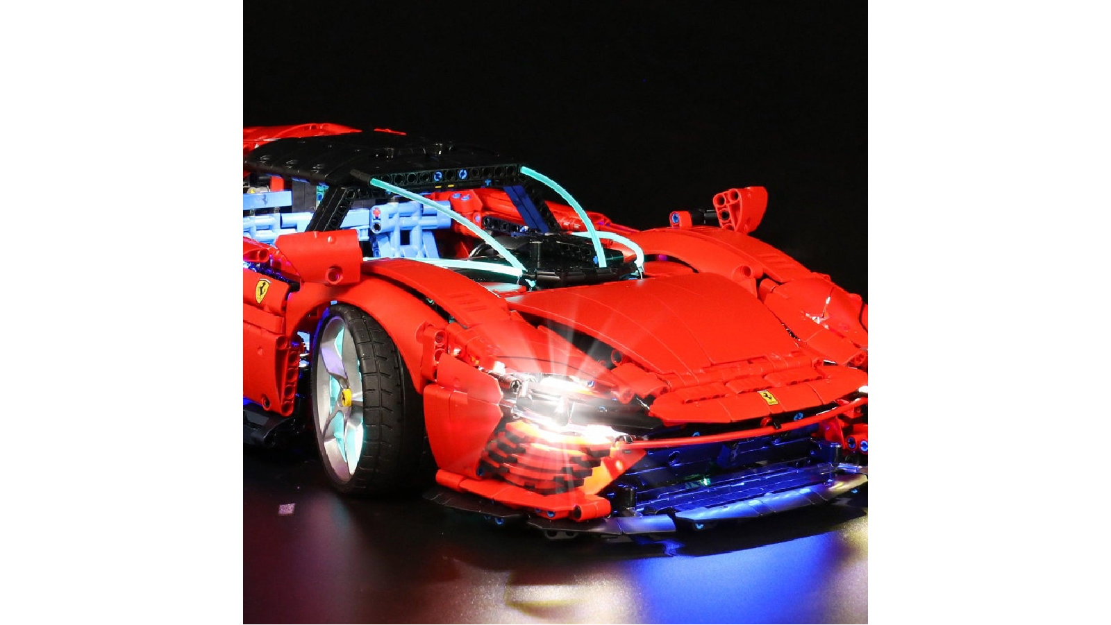 Brick Shine SP3 42143 GC Light Advanced Version Kit for LEGO Ferrari Daytona 