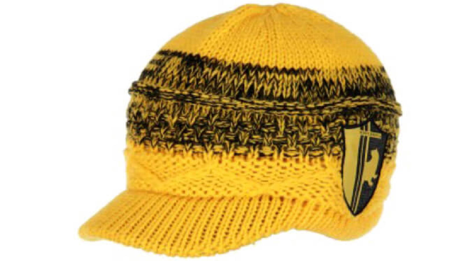 Latestbuy Harry Potter Knit Brim Cap - Hufflepuff