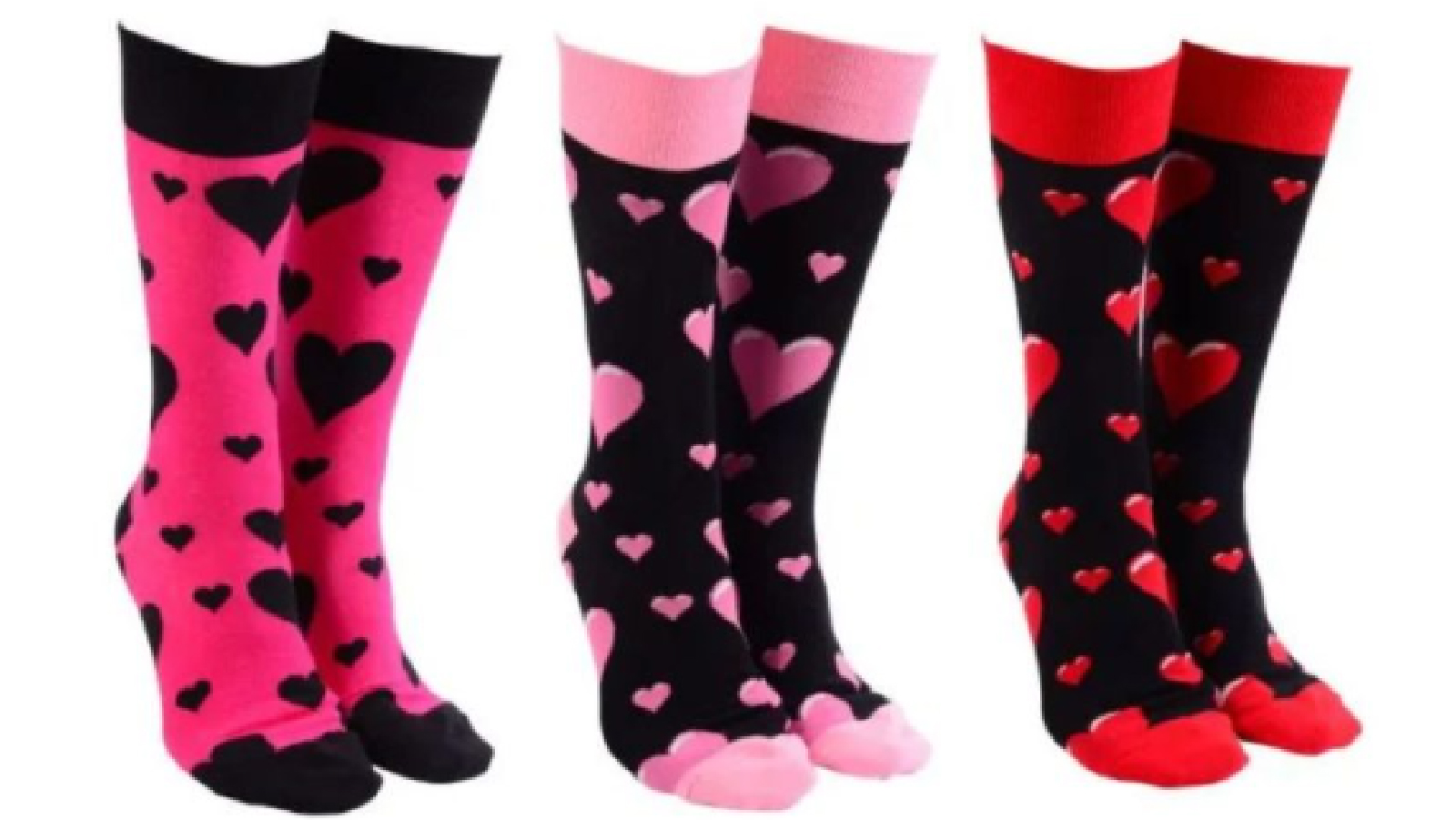 Sock Society  3 Pair of Love Hearts Socks