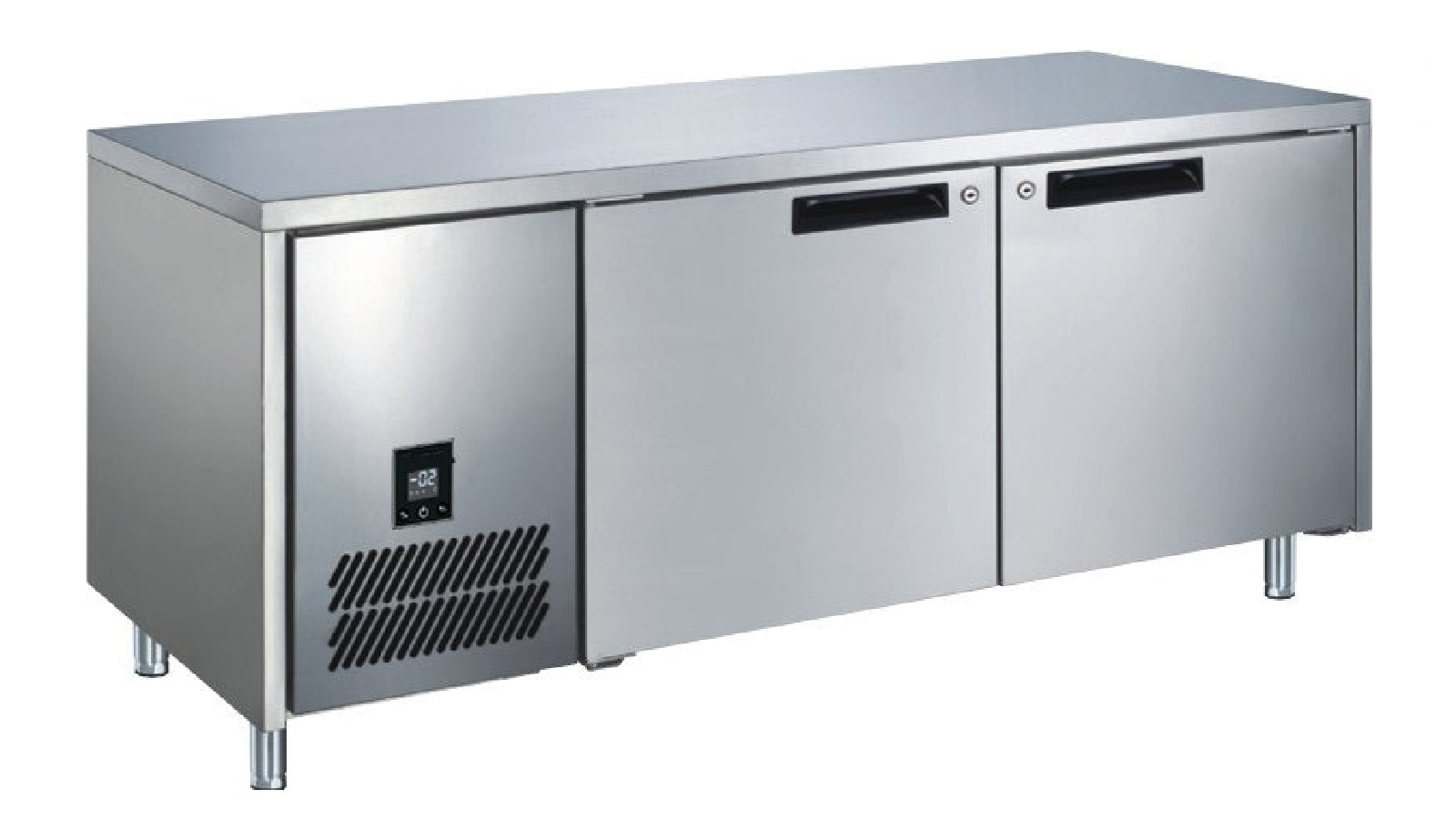 Glacian BFS61420 2 Door Slimline 660mm Deep Freezer - 267L 