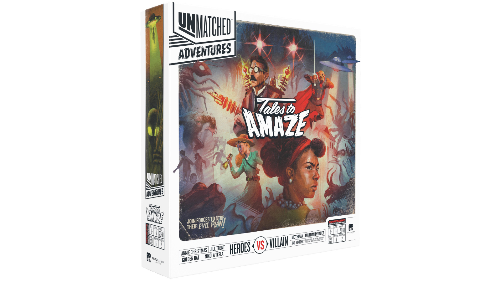 Unmatched Adventures Tales to Amaze Board Game