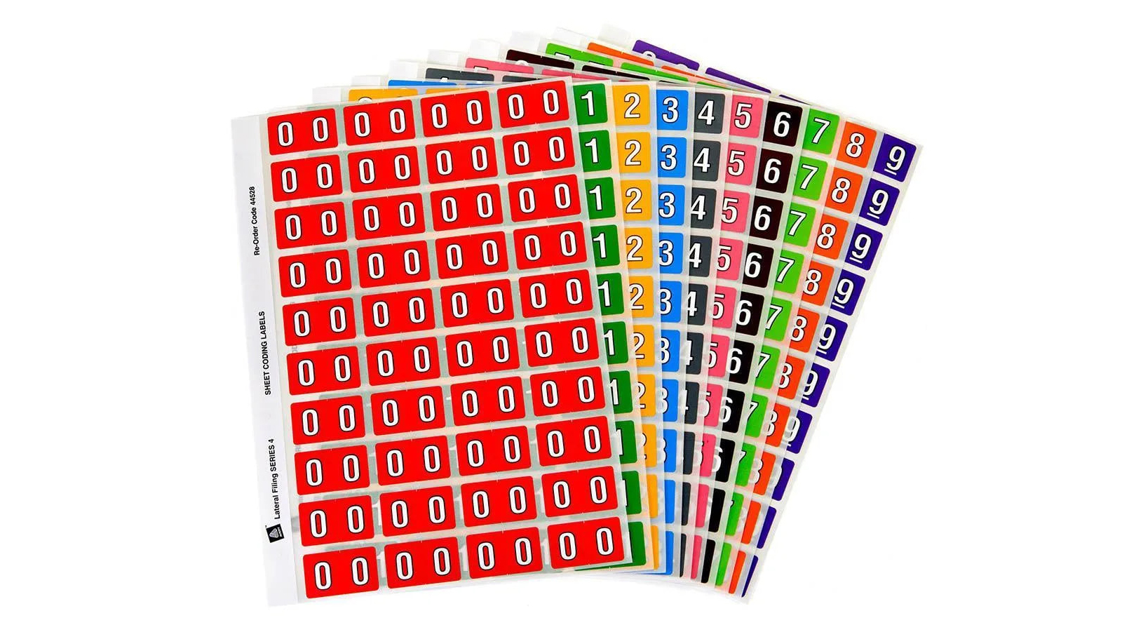 Avery 400 Pack of 44539 25 x 42mm Numeric Series Label Kit Side Tab ...