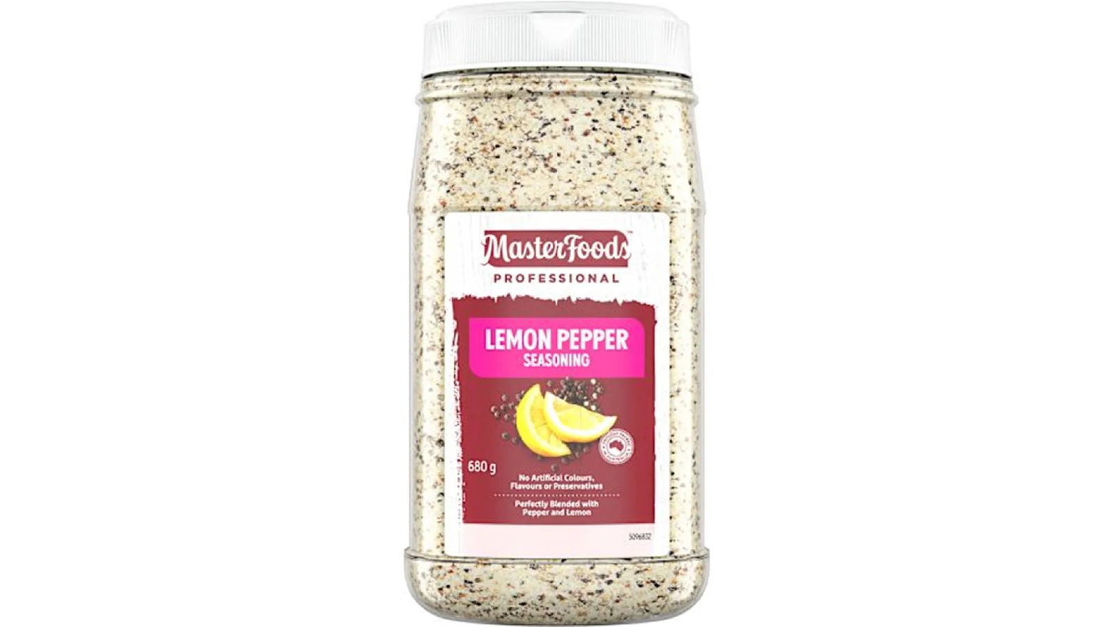 Masterfoods 680g Bulk Size Lemon and Pepper Seasoning 