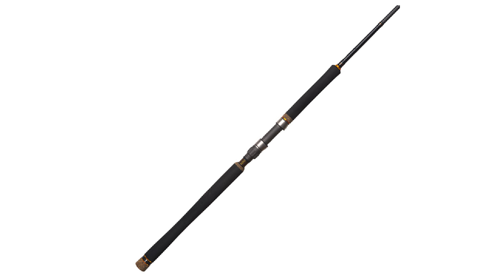 Samurai Ledge Carbon Fishing Rod Spin Fast 2 Piece 9  Feet 6 Inch - 12 to 20lb