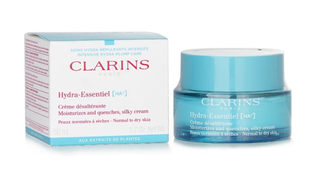 Clarins Normal to Dry Skin Hydra-Essentiel Moisturizes and Quenches Silky Cream - 50ml/1.7oz