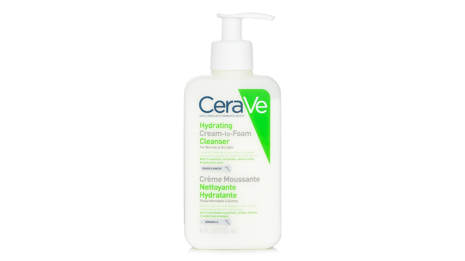 CeraVe Hydrating Cream-To-Foam Cleanser - 236ml/8oz