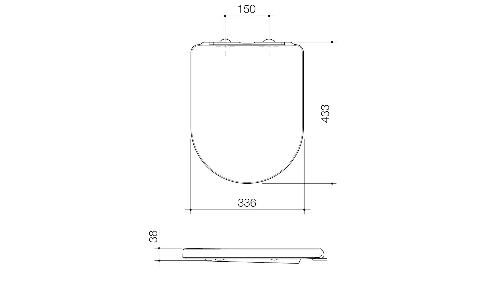 Caroma Urbane II Toilet Seat Harvey Norman