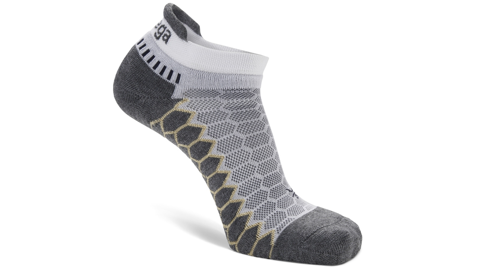 Balega White/Grey Silver Running Socks Large Harvey Norman