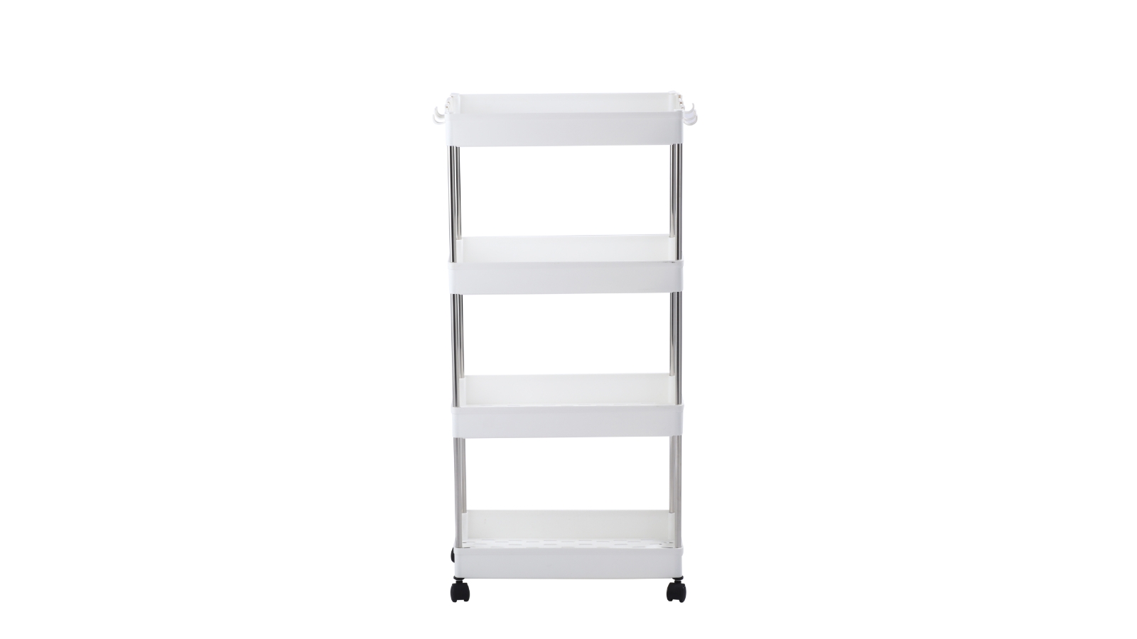 Sherwood Home 4 Tiers Organiser - White - 40x22x86cm
