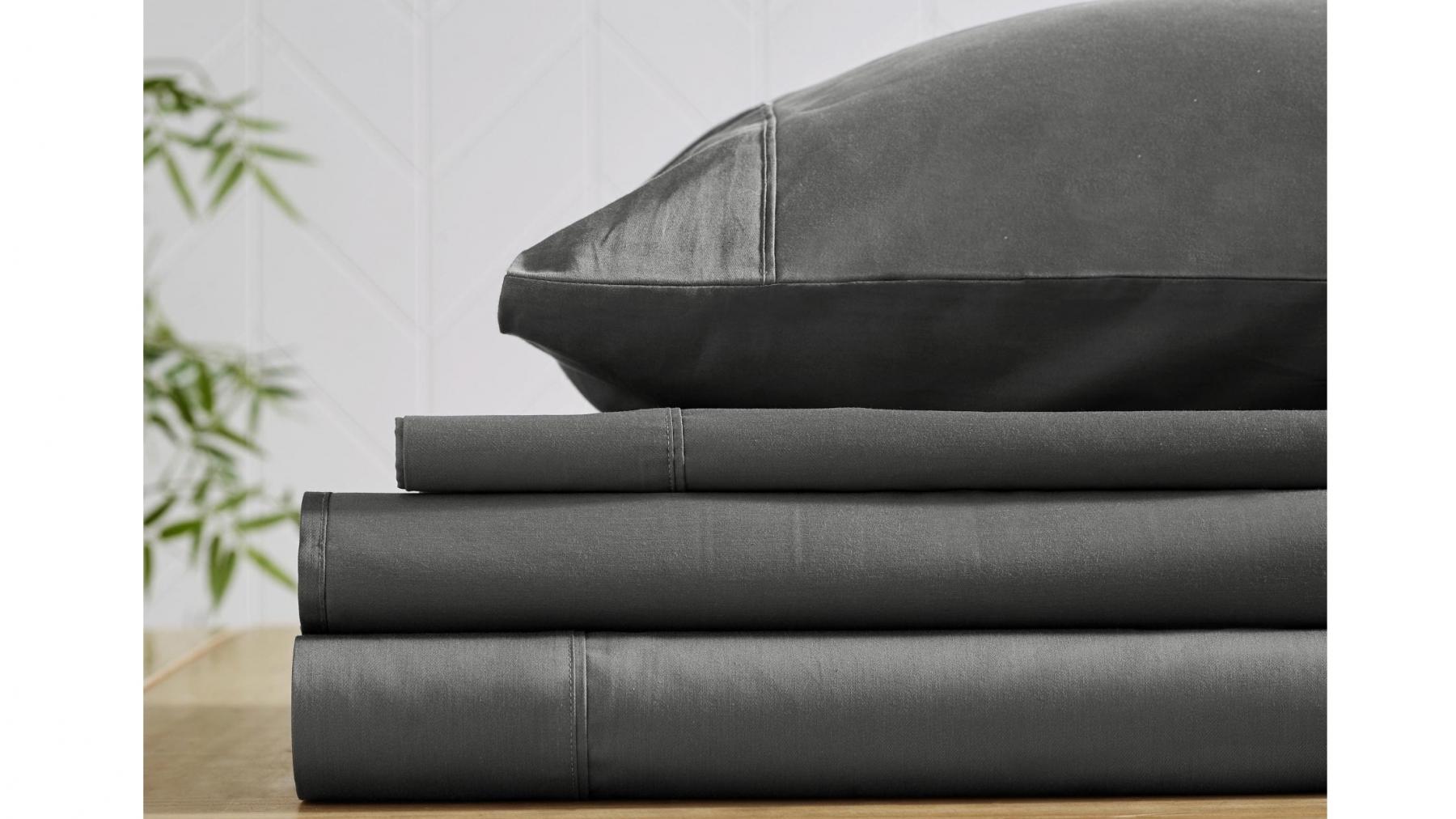 L'Avenue 500TC Bamboo/Cotton Steel Sheet Set - Split King