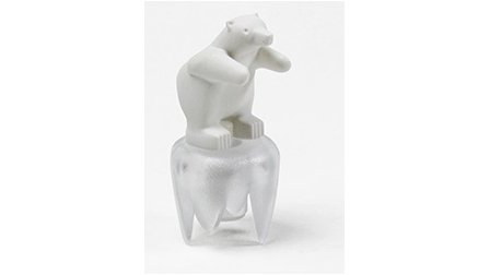 Qualy Bottoms Up Bear - White