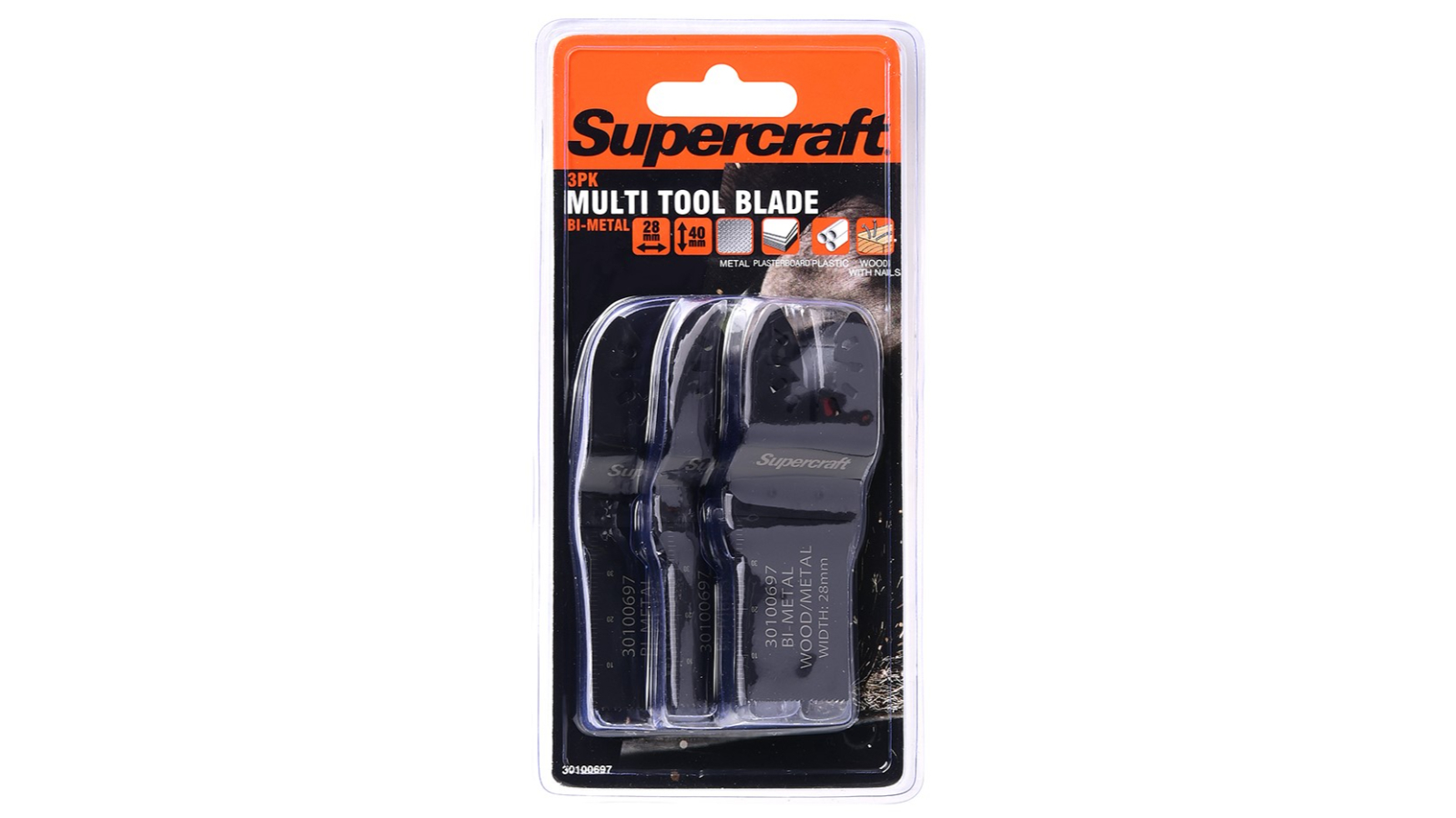 Supercraft 3 Piece Multi Tool Blade - 2.8m