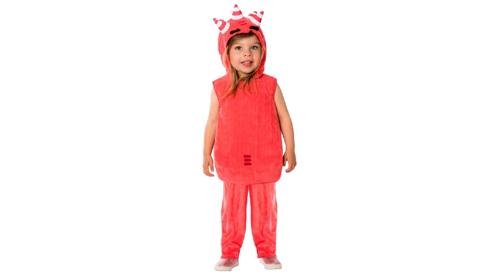 Oddbods Fuss Medium 5-6 Years Costume - Red