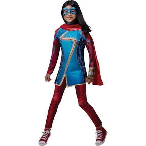 Ms Marvel Classic Large Costume - 7-8 Years