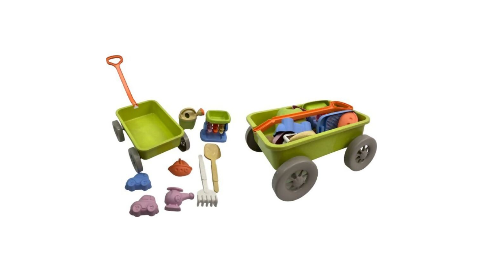 RP Dean 6 Piece Bio Plastic Beach Wagon 