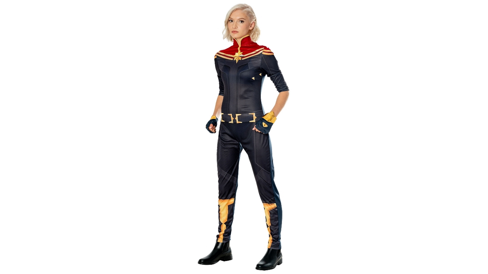 Captain Marvel Deluxe Costume - Size Medium
