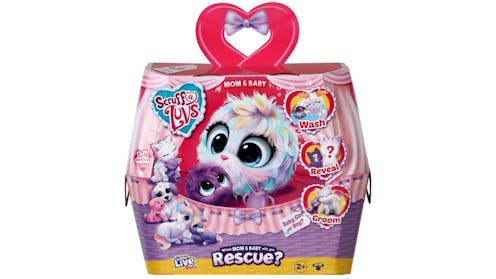 Little Live Pets Scruff-a-luvs Pastel Pets Mom and Baby Mj30175