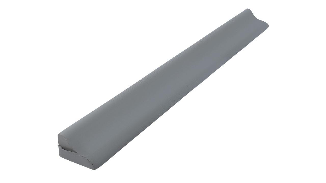 King Size Bed Wedge Pillow Gap Filler Headboard Cushion - Grey
