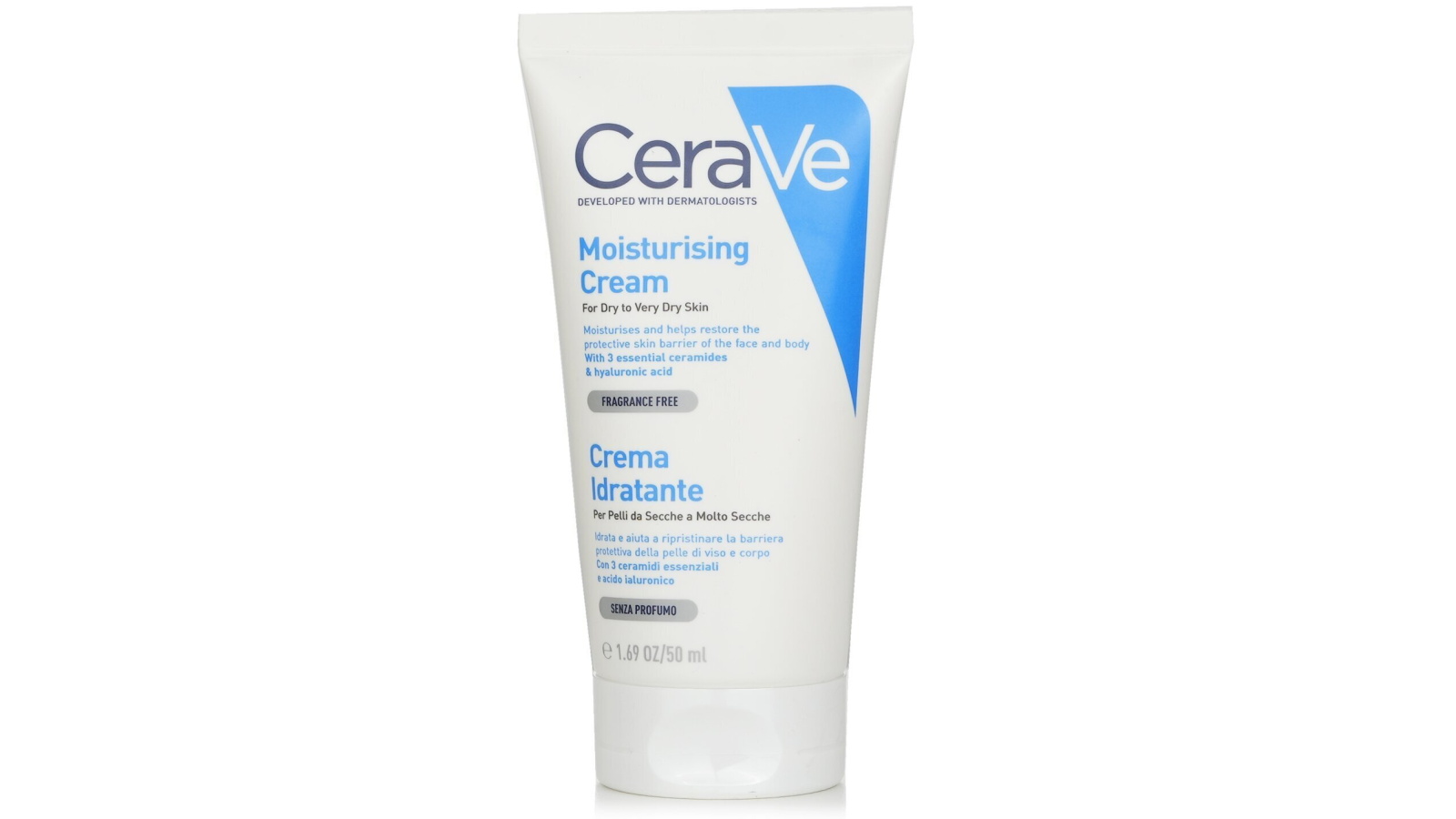 CeraVe Moisturising Cream For Dry to Very Dry Skin - 50ml/1.69oz