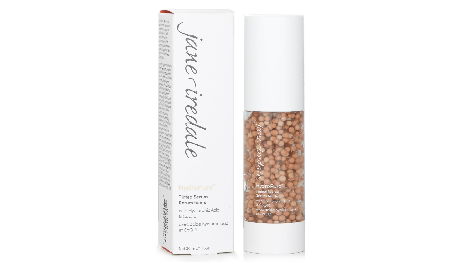 Jane Iredale Medium 4 HydroPure Tinted Serum with Hyaluronic Acid and CoQ10 - 30ml/1oz