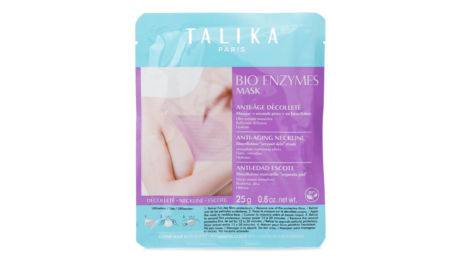 Talika Bio Enzymes Mask Anti-Aging Neckline - 25g/0.8oz