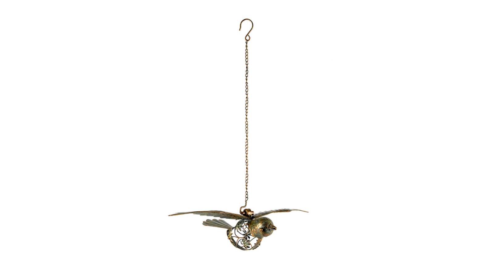 High St Metal Hanging Robin - Large