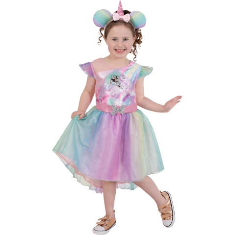 Disney Minnie Mouse Unicorn Costume - Size 4-6 yrs