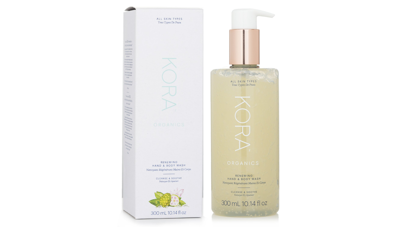 Kora Organics Renewing Hand and Body Wash - 300ml/10.14oz