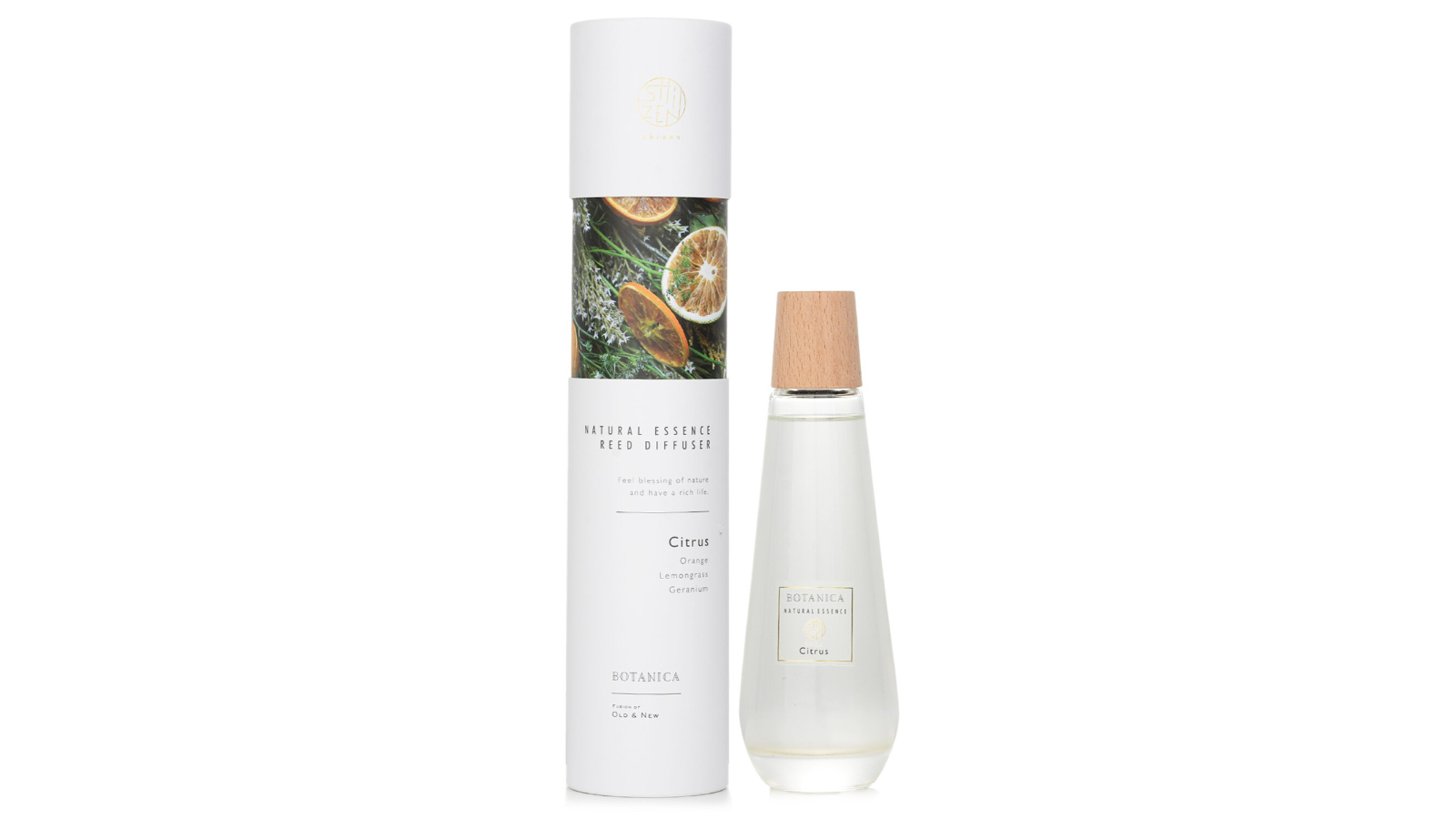 Botanica Citrus Shizen Natural Essence Reed Diffuser - 140ml/4.73oz