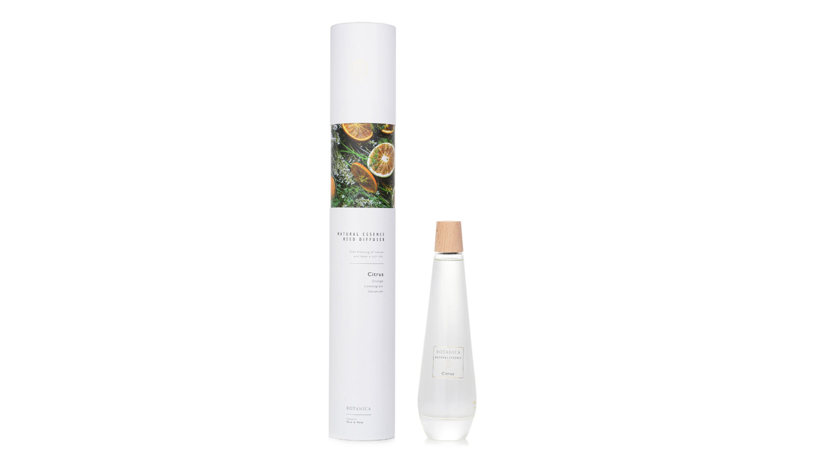 Botanica Citrus Shizen Natural Essence Reed Diffuser - 300ml/10.14oz