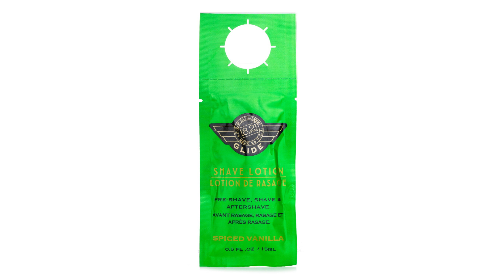 18.21 Man Made No. Spiced Vanilla Glide Shave Lotion - 15ml/0.5oz