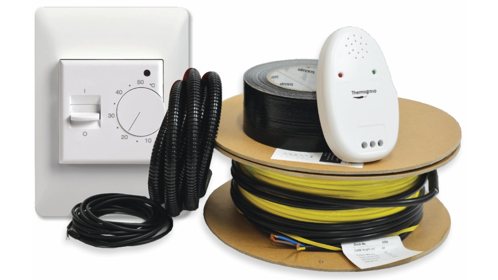 Thermogroup Thermoscreed 1000 Watts In Screed Heating Cable Kit - 4.7-5.6 metres squared