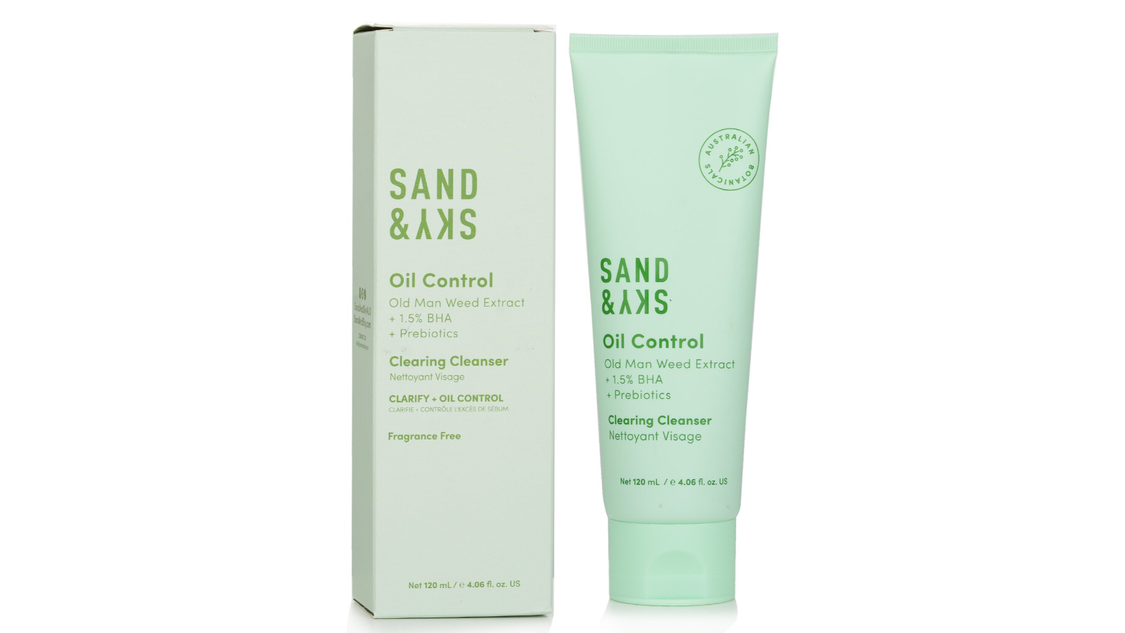 Sand and Sky Oil Control Clearing Cleanser - 120ml/4.06oz