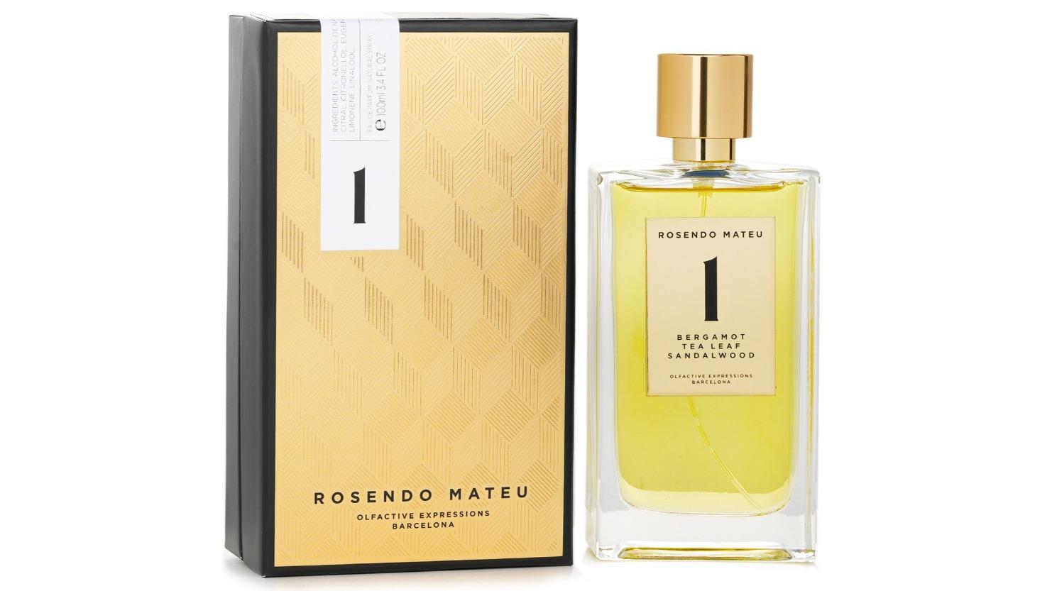 Nº 1 Bergamot, Tea Leaf, Sandalwood Rosendo Mateu 2024 3.4 fl oz EDP