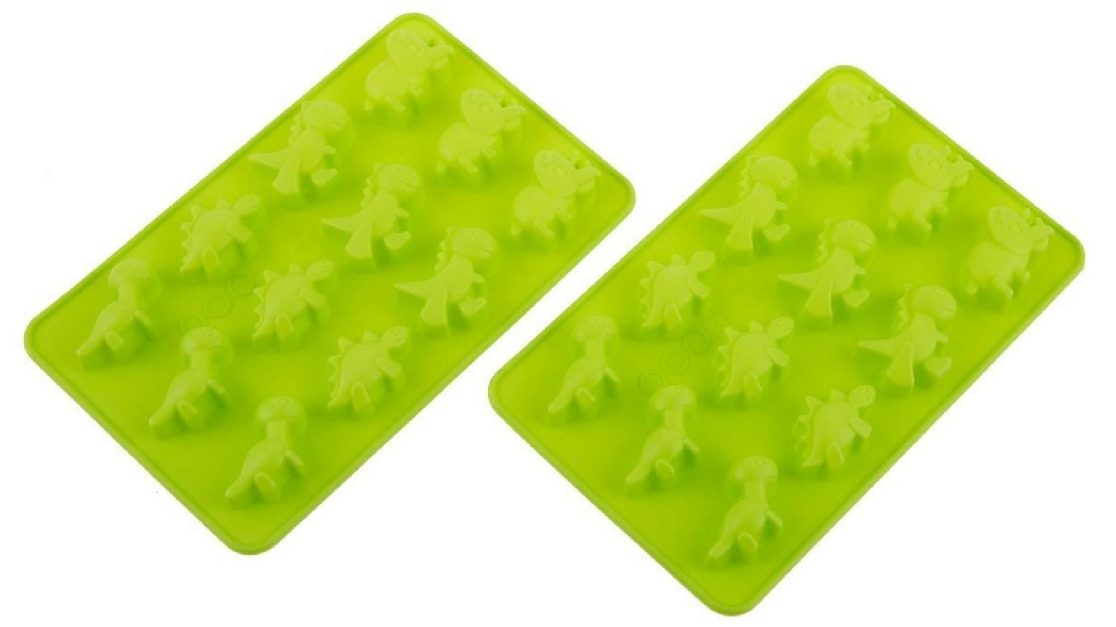 Daily Bake Silicone Chocolate Moulds Set of 2 - Dinosaurs
