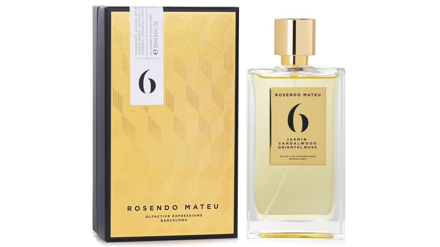 Rosendo Mateu No. 6 Jasmin Sandalwood Oriental Musk Eau De Parfum Spray - 100ml/3.4oz